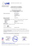 Certificado NFP 92-507 – Resistencia al fuego M1