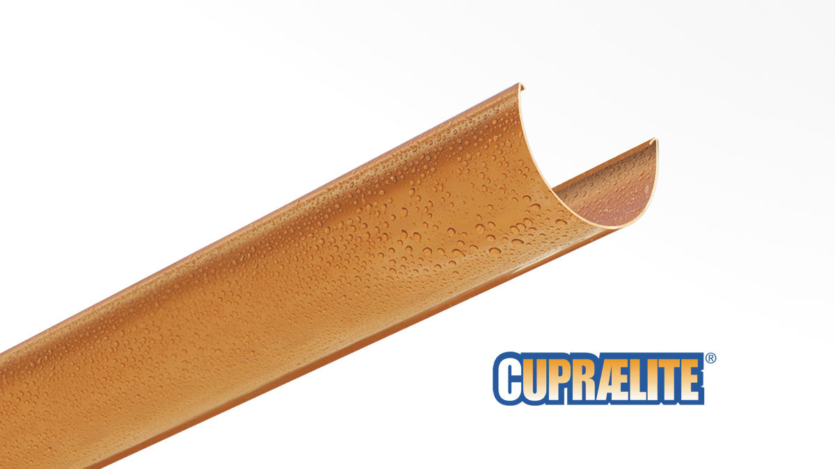 Canalones CUPRAELITE 100 efecto cobre