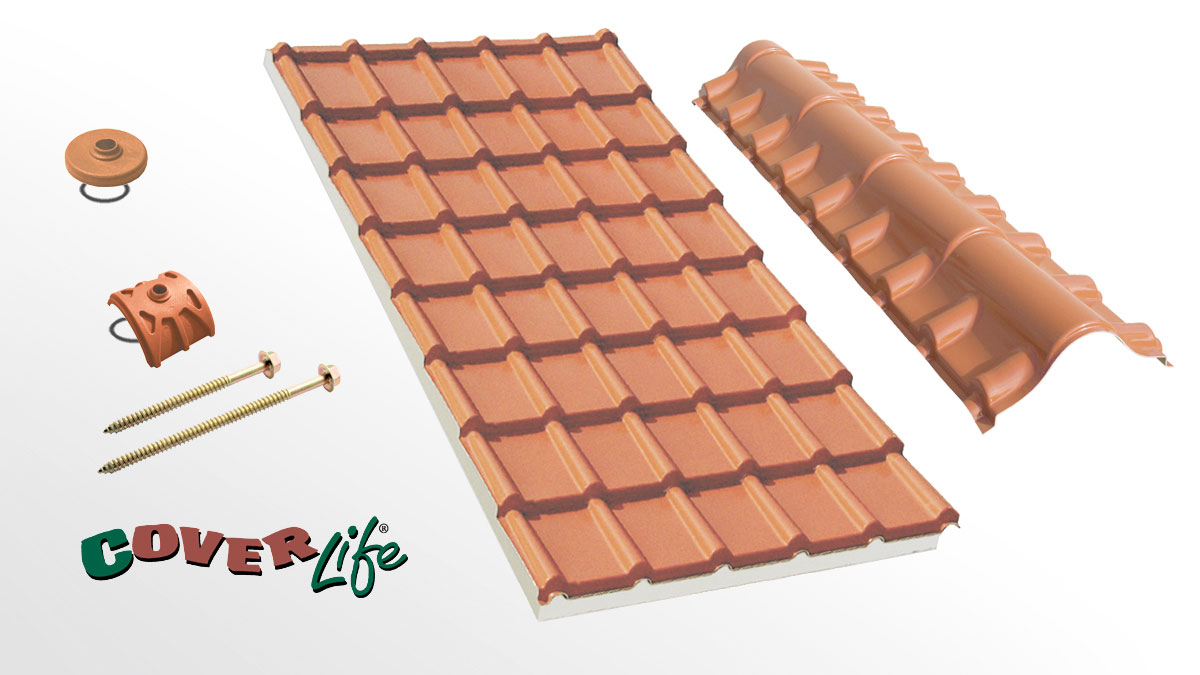 Cubierta sandwich Cover-Life - Tegola Isolife