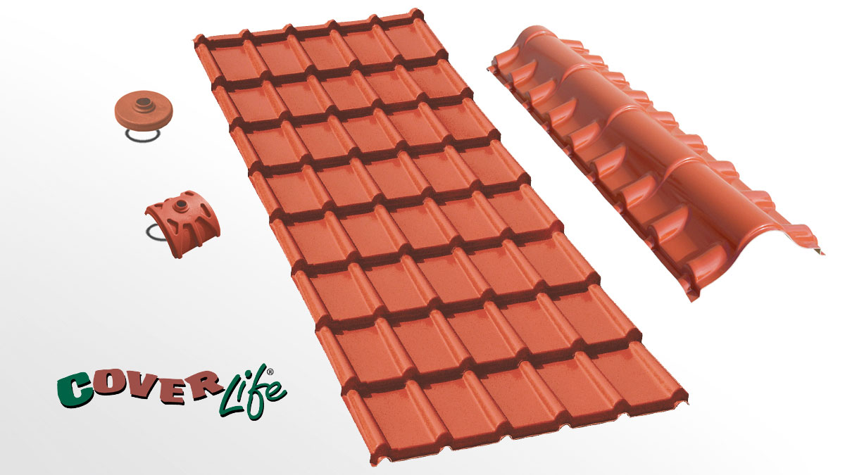 Cubiertas residenciales Cover-Life - Tegola